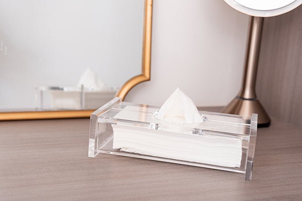 Caja Acrílico Para Pañuelos Desechables Grande - TSUË - Diseño en Acrílico