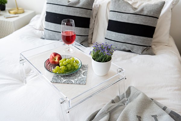 Charola Acrílico Para Cama - TSUË - Diseño en Acrílico