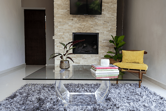 Mesa Arcos de Acrílico - TSUË - Diseño en Acrílico