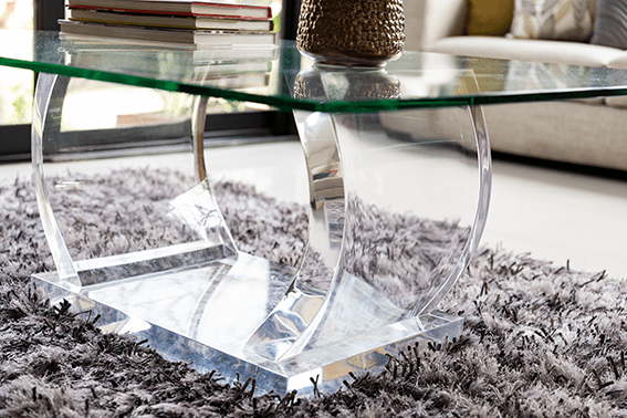 Mesa Arcos de Acrílico - TSUË - Diseño en Acrílico