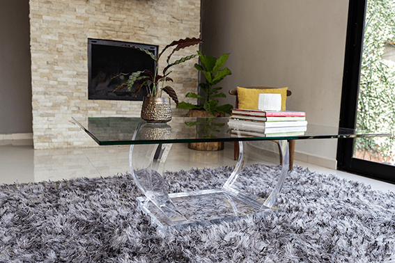 Mesa Arcos de Acrílico - TSUË - Diseño en Acrílico