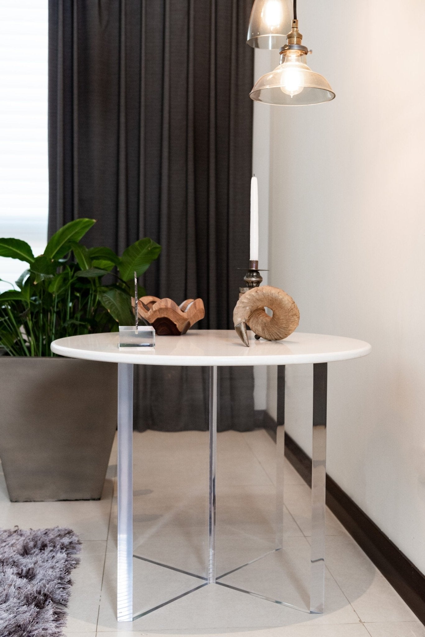 Mesa "X" Acrílico - TSUË - Diseño en Acrílico